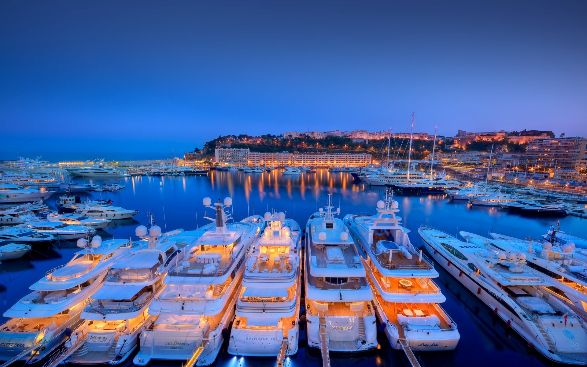 monaco hafen yachten