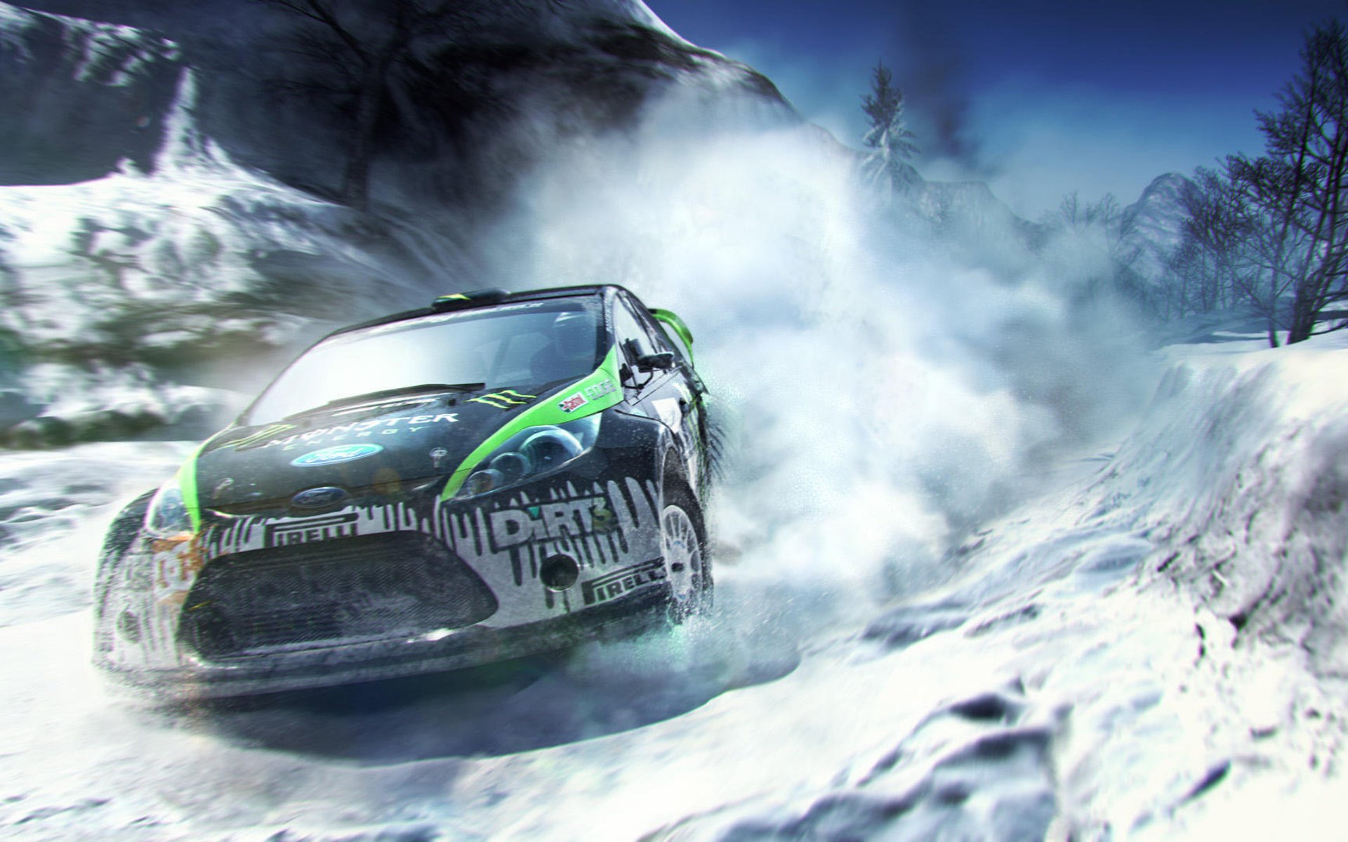 dirt3 colin drift schnee geschwindigkeit