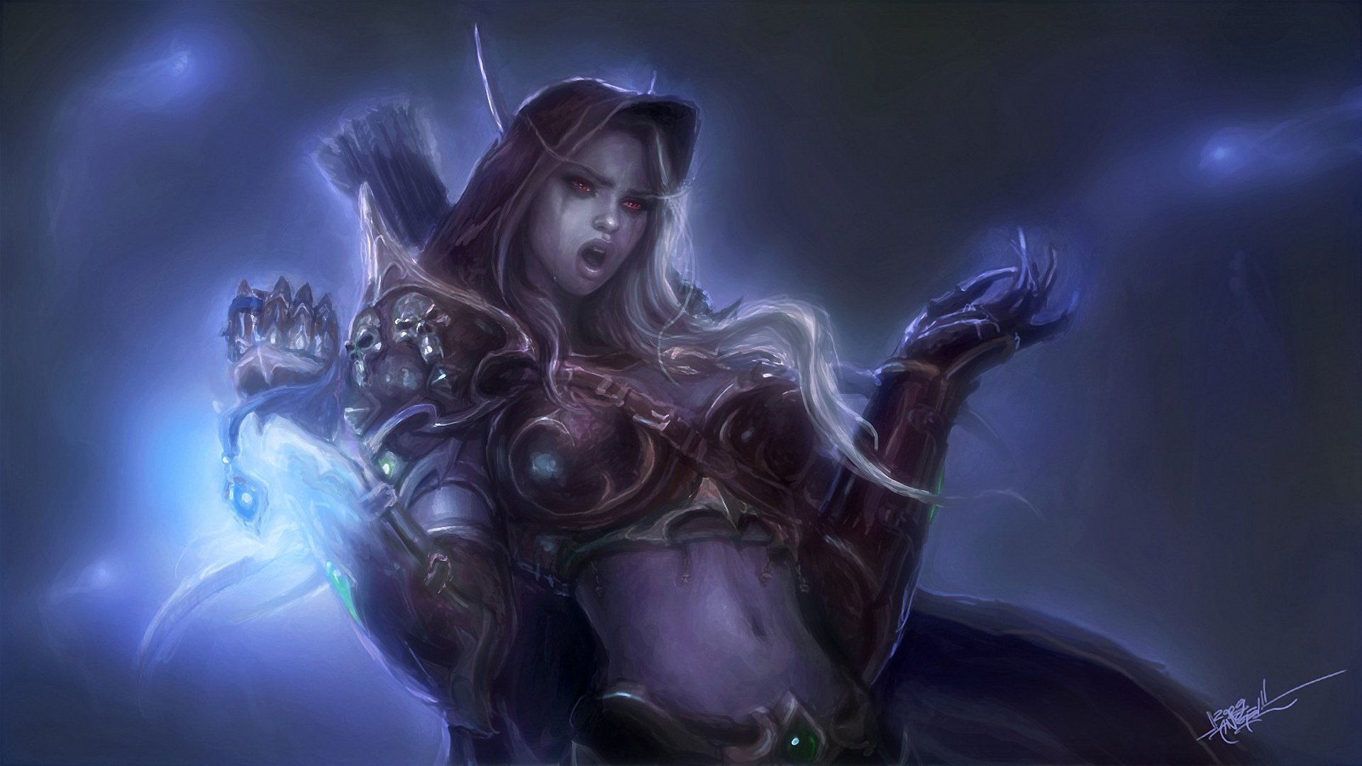 rüstung elf wow lady sylvanas windrunner world of warcraft magie