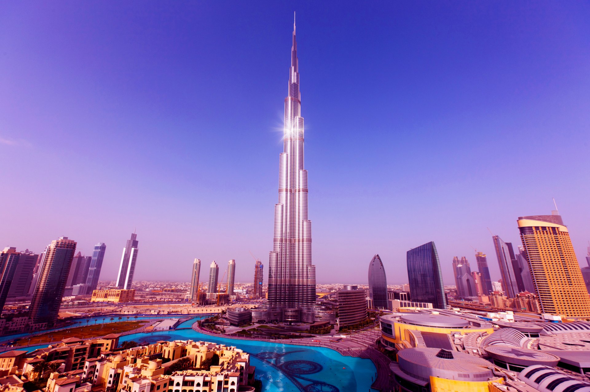 città dubai torre burj khalifa 163 piani 828 metri