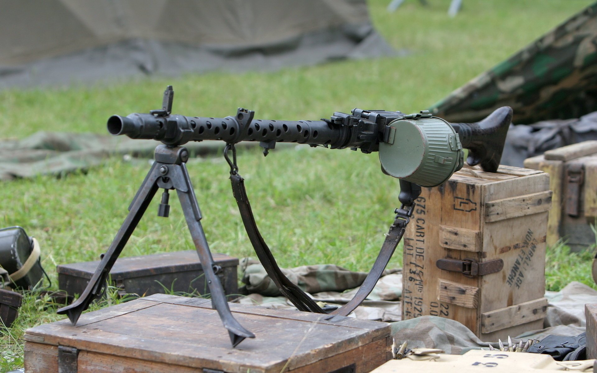 machine gun mg34 karabin maszynowy broń