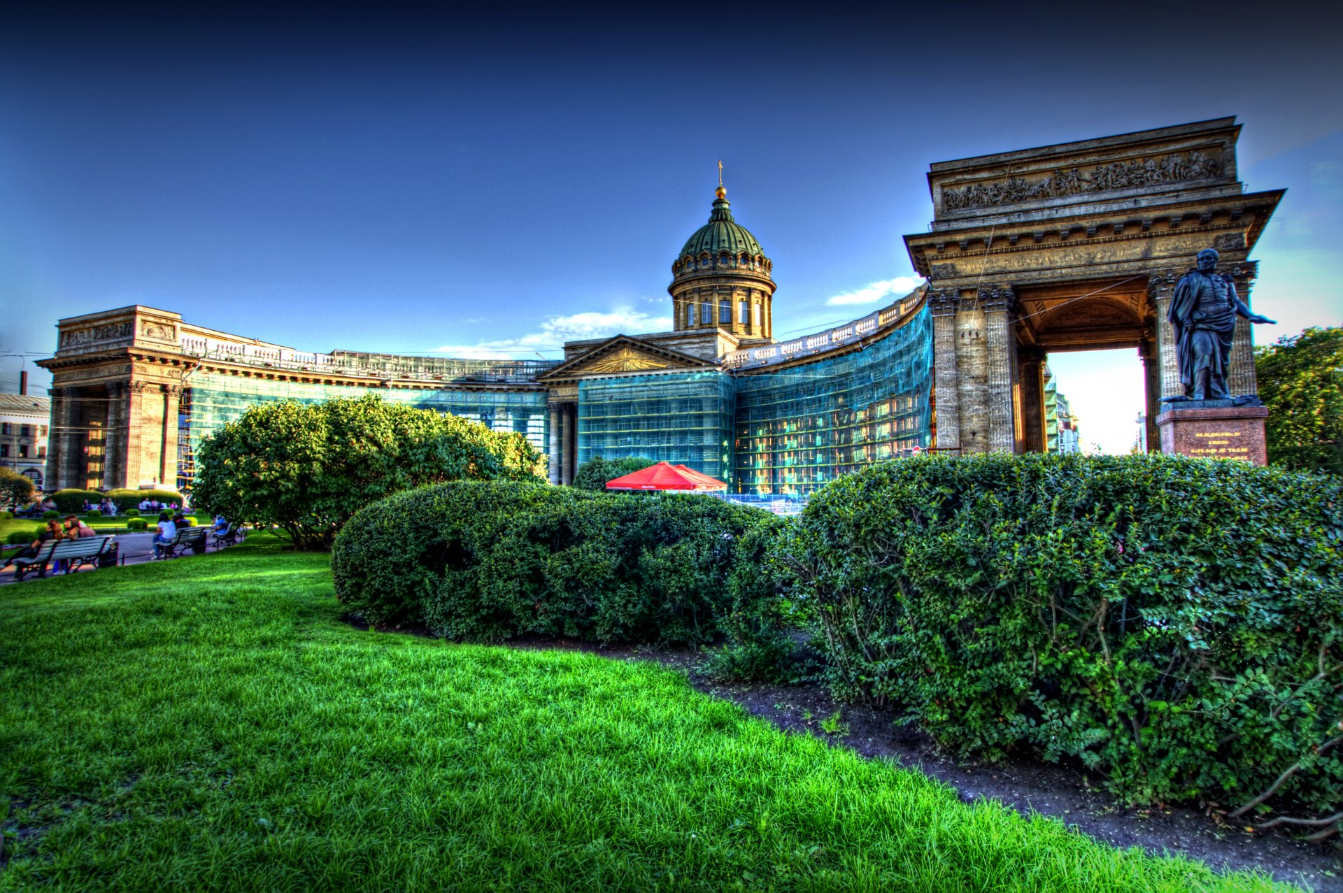 kazański katedra sankt petersburg architektura