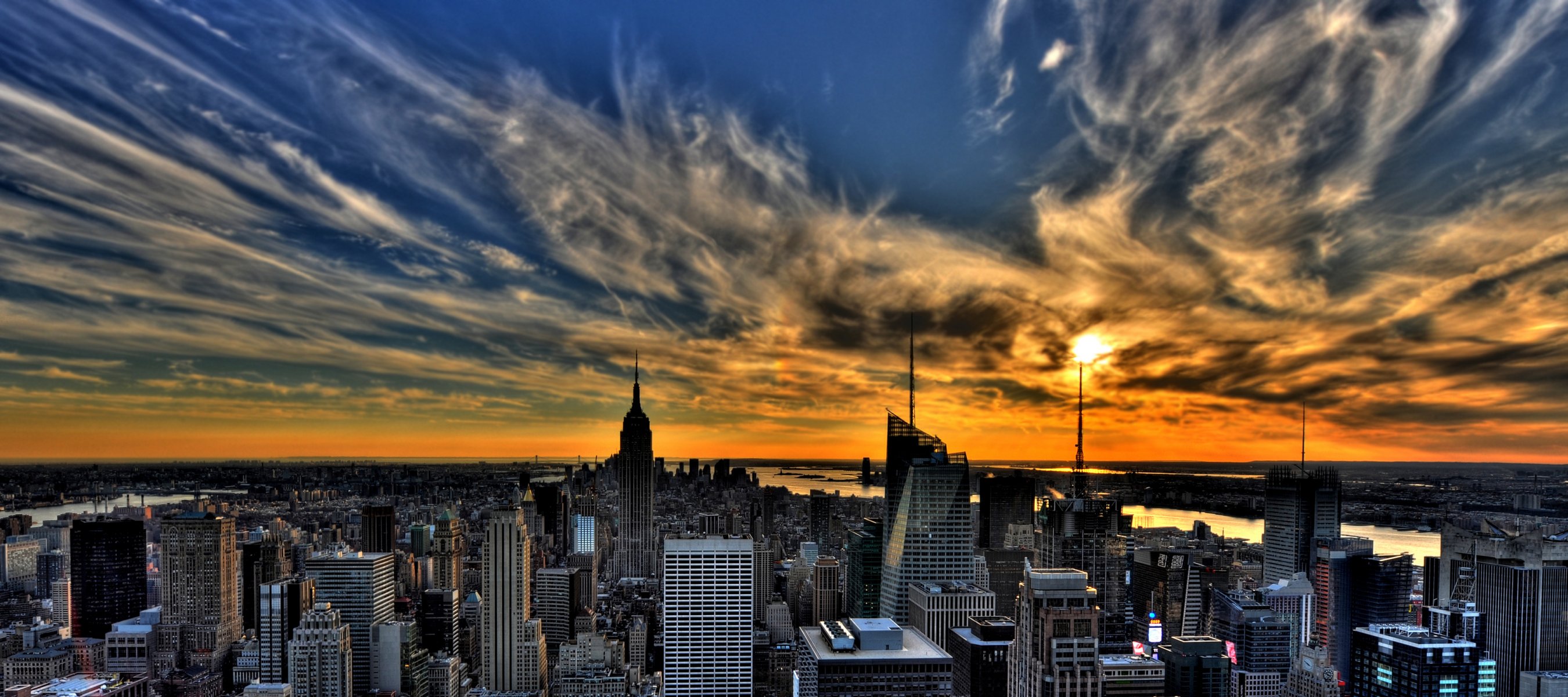 widescreen wallpaper widescreen wallpaper widescreen wallpaper cities new york wallpaper usa states promised land : houses skyscrapers windows sky sun sunsets cloud clouds usa wallpaper usa desktop wallpaper panoramas panorama p