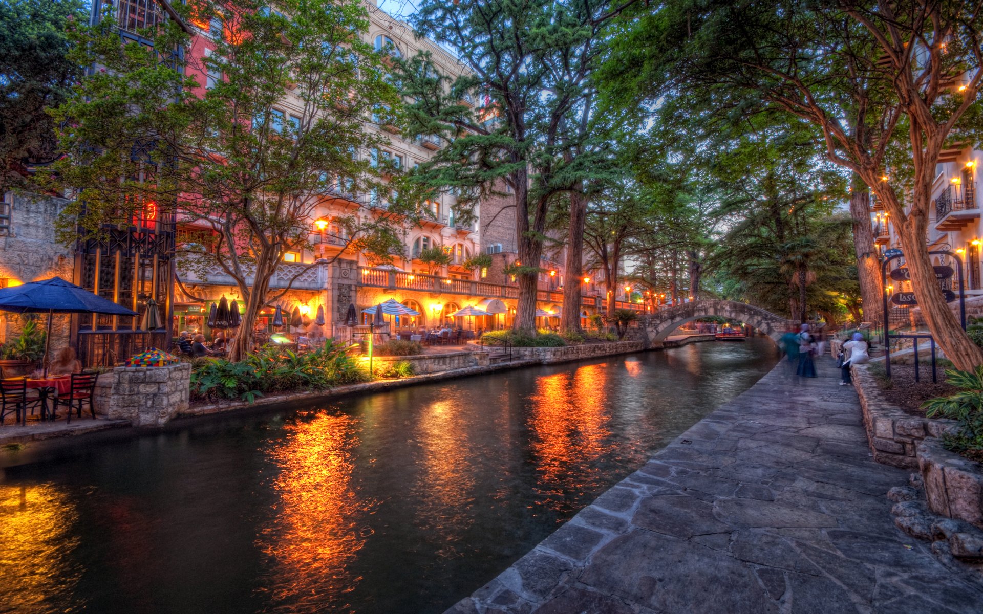 texas san antonio états-unis coucher de soleil