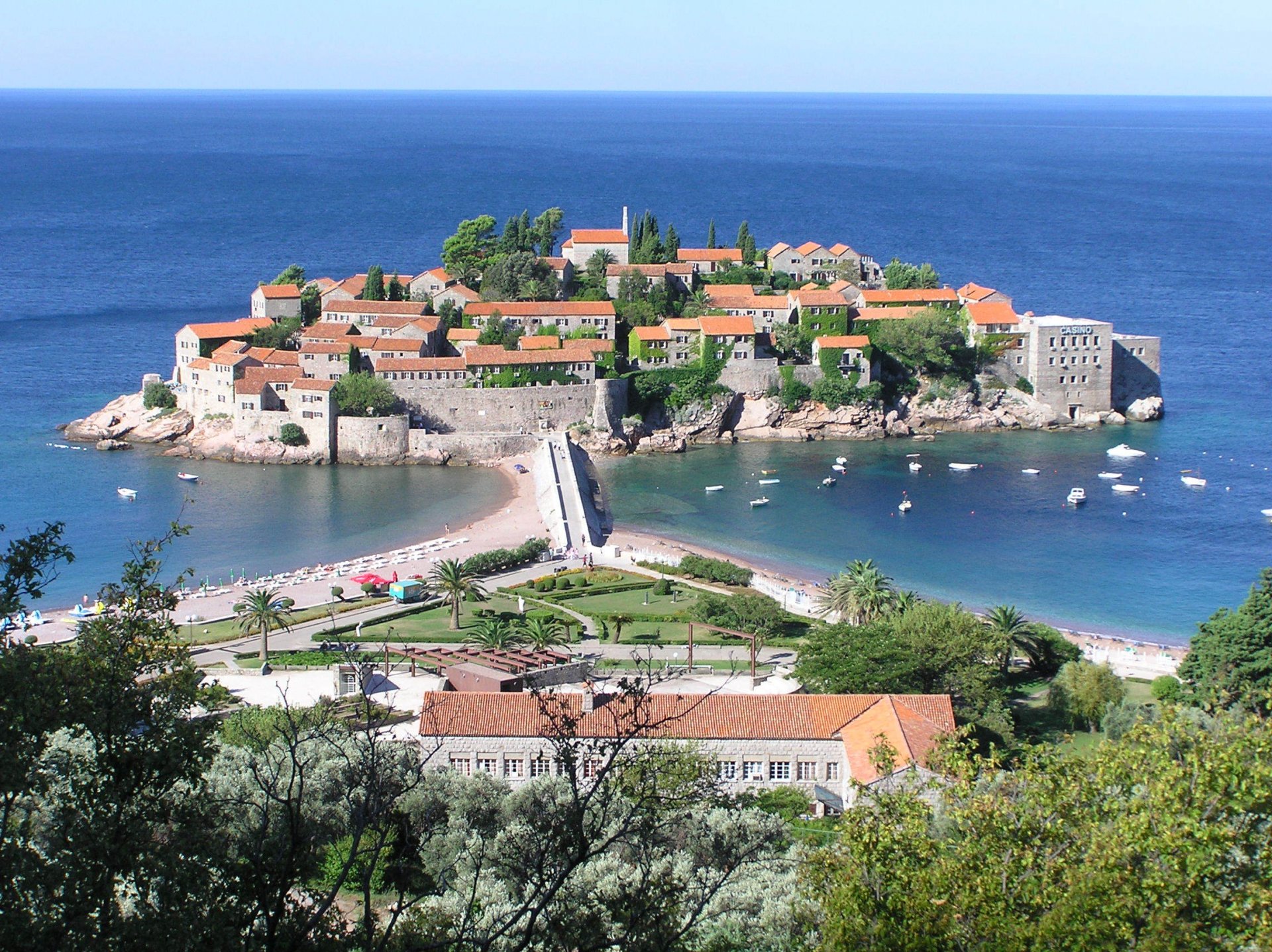 czarnogóra st. stefan wyspa-hotel adriatyk wakacje turystyka podróże