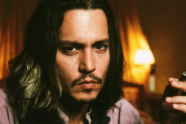 Porträt des jungen Johnny Depp