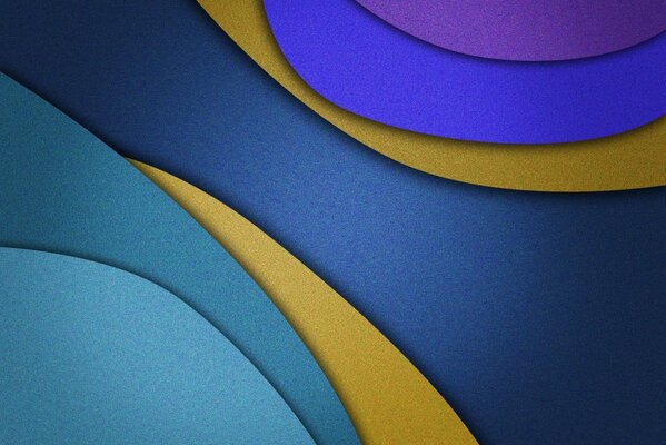 Abstraction in texture. Colored curved stripes