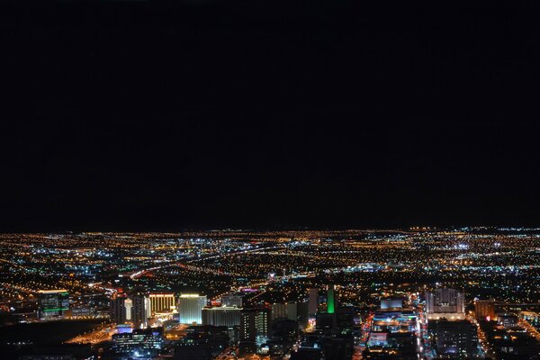 Luces de noche luces de Estados Unidos