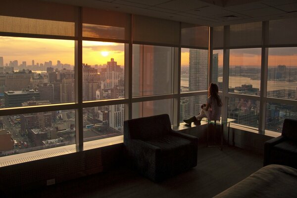 Tramonto a New York