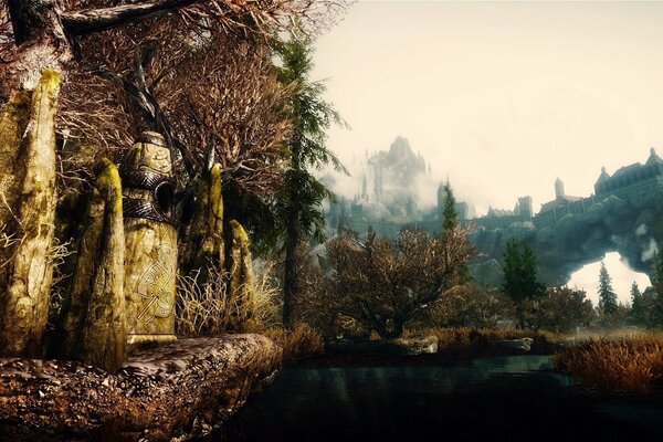 La natura di The elder scrolls 5 skyrim