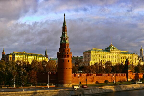 Place rouge en Russie à Moscou