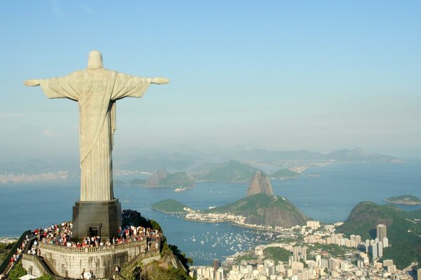 Río de Janeiro estatua de Cristo Salvador