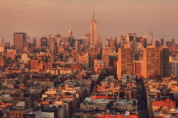 Gebäude und Häuser der Stadt New York