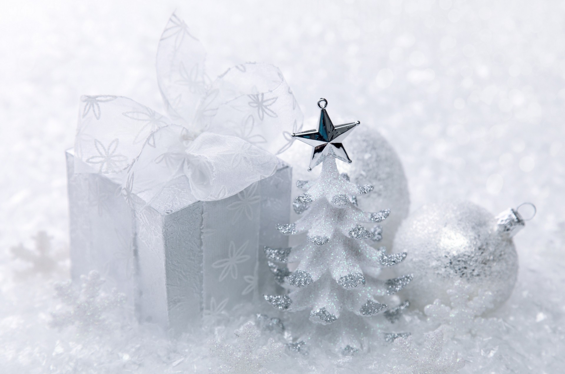 árbol de navidad caja regalo bolas