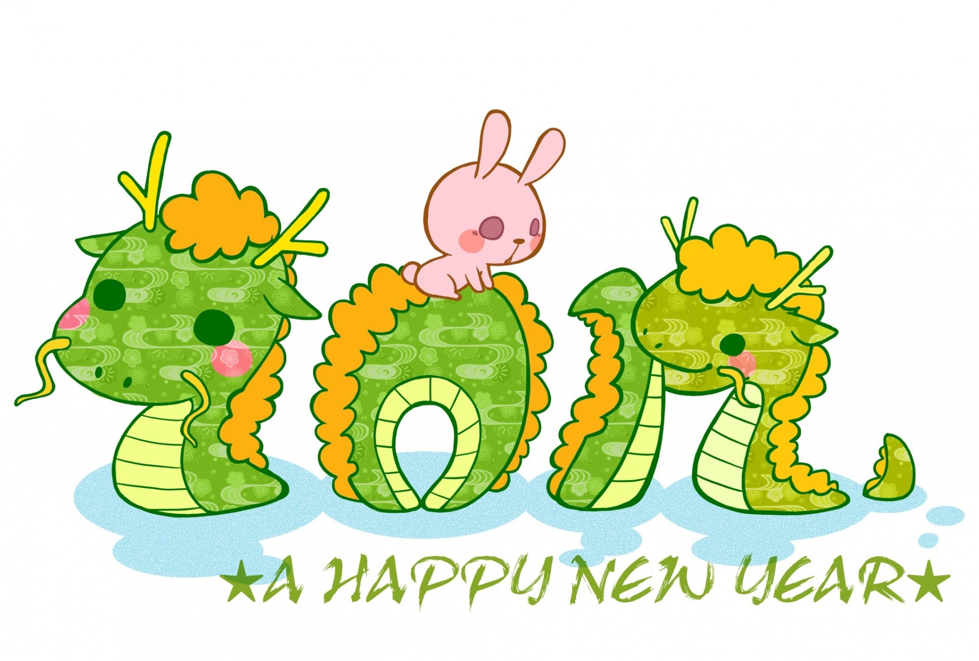 dragon hare new year