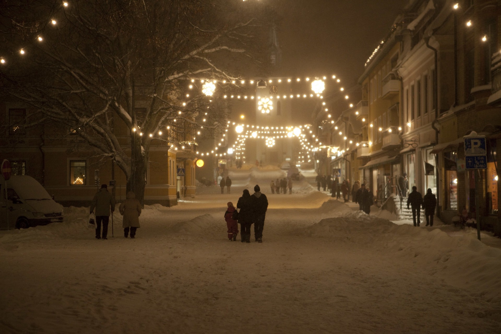 straße winter schnee weihnachten neujahr