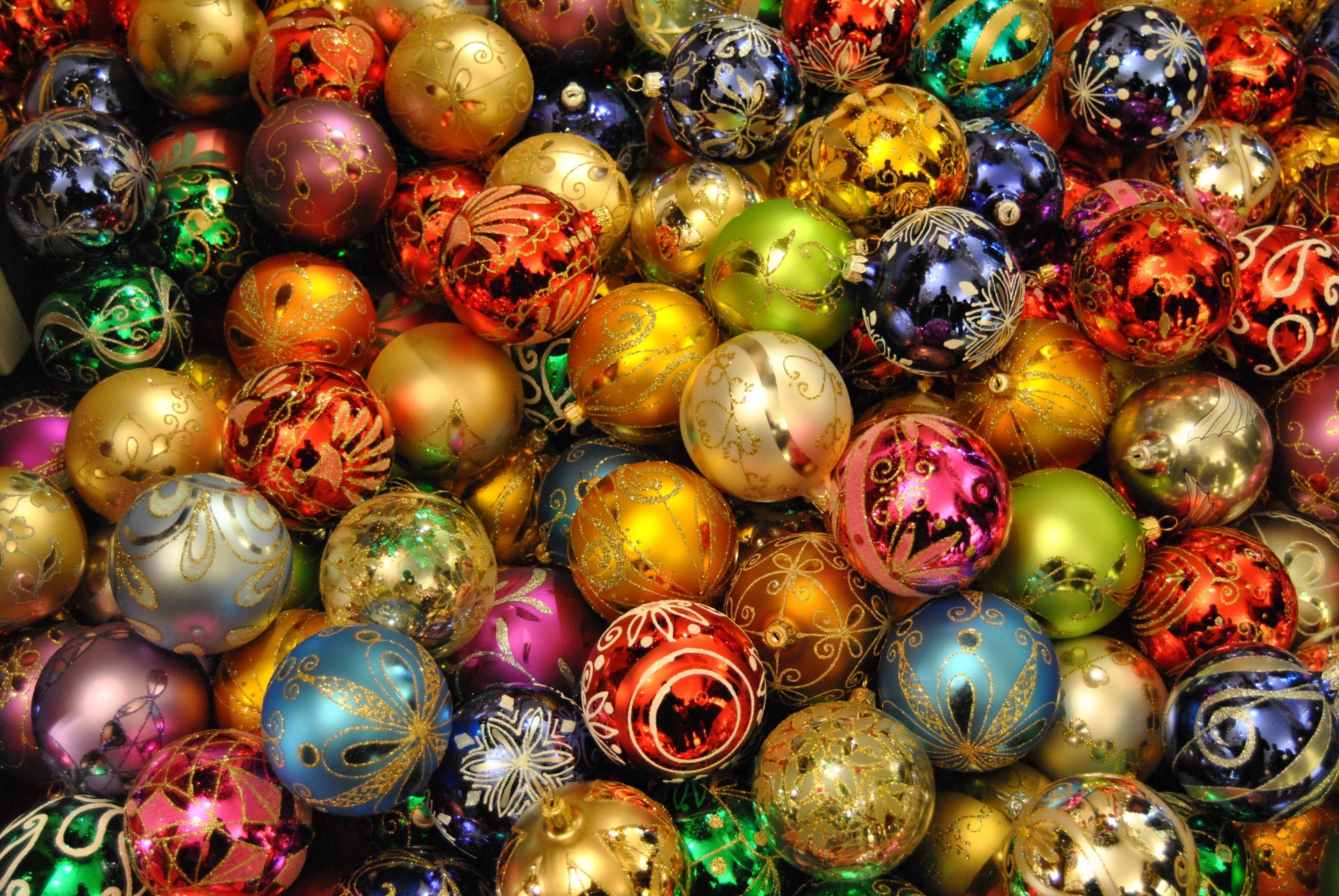 balls decoration new year