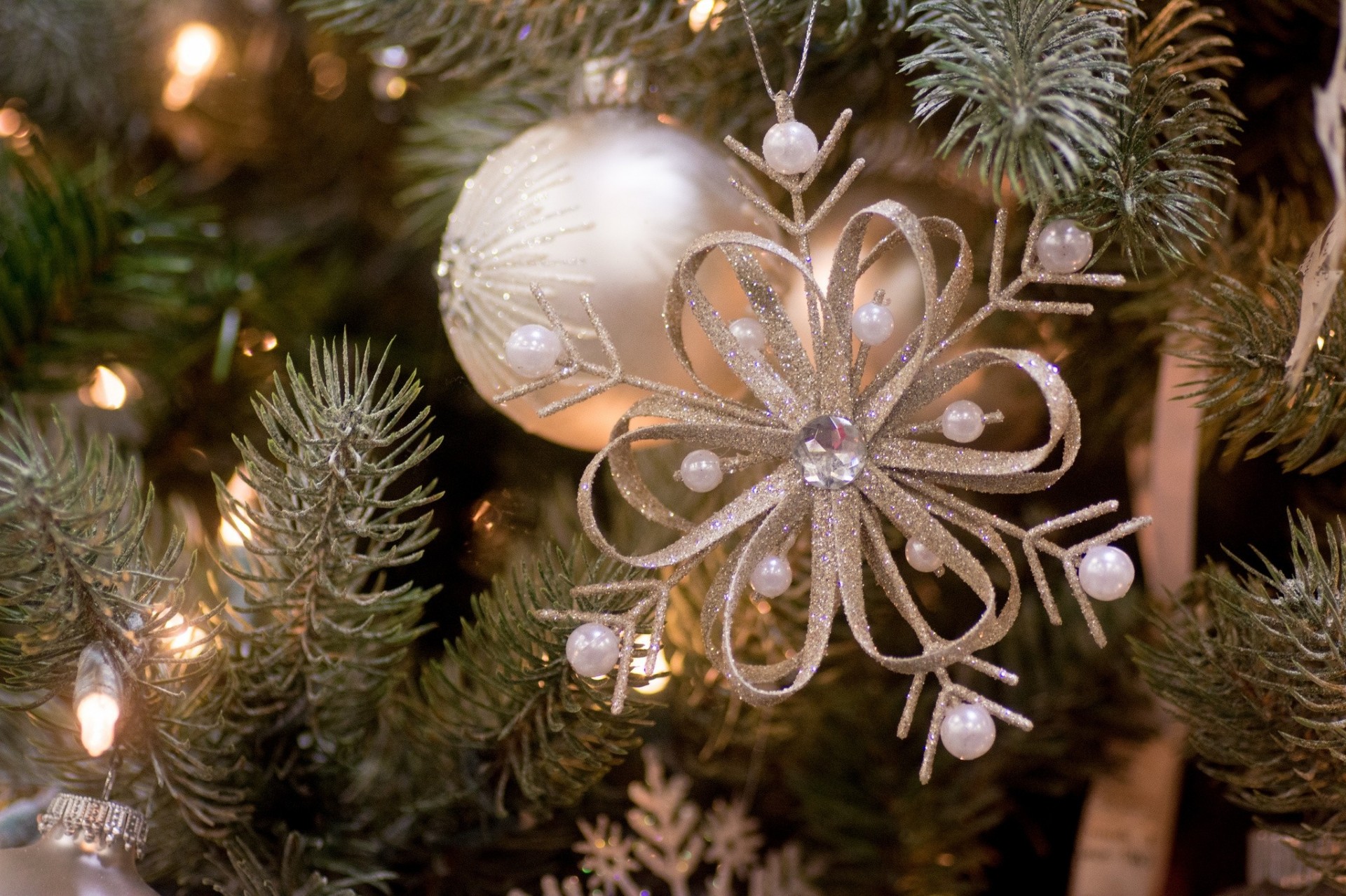 árbol de navidad copo de nieve adornos bolas juguetes