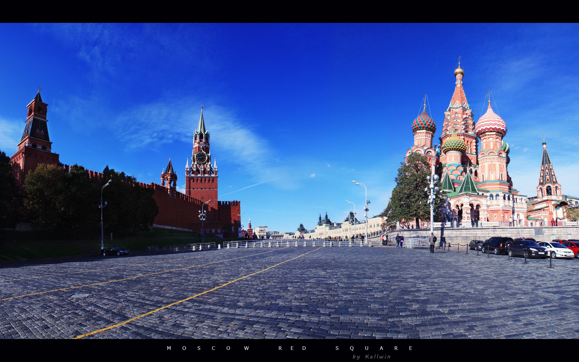 ville moscou vue place rouge vasilievsky descente carré rouge russie ville fond d écran paysage