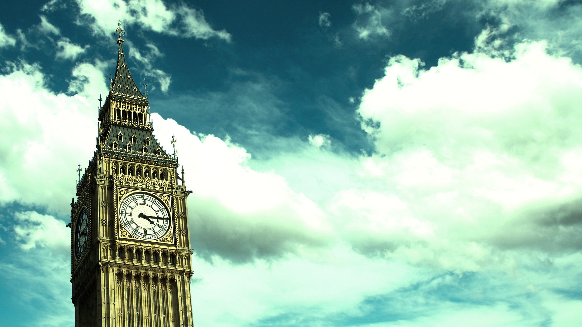 londres big ben big ben reloj manecillas torre torre del reloj cielo nubes