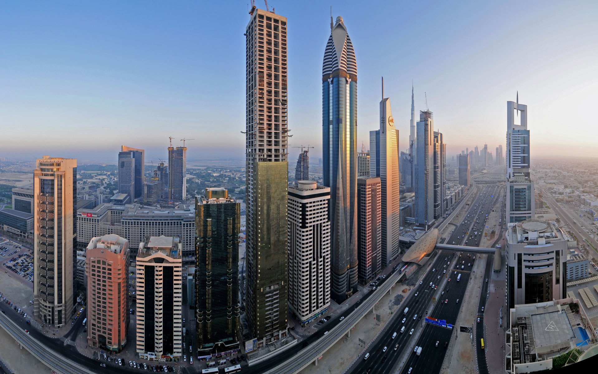 dubai downtown straße