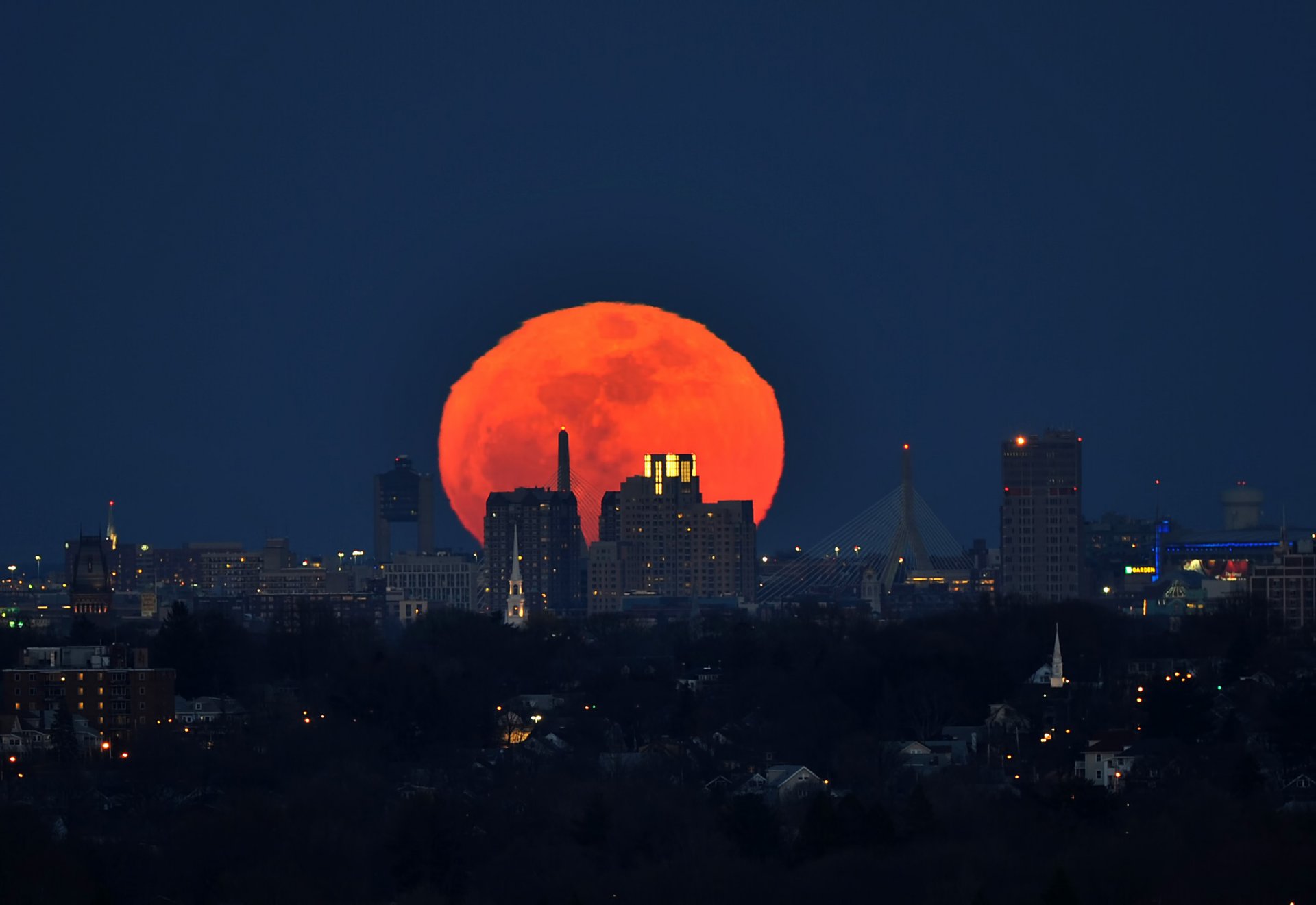 luna amanecer boston luna llena perigeo