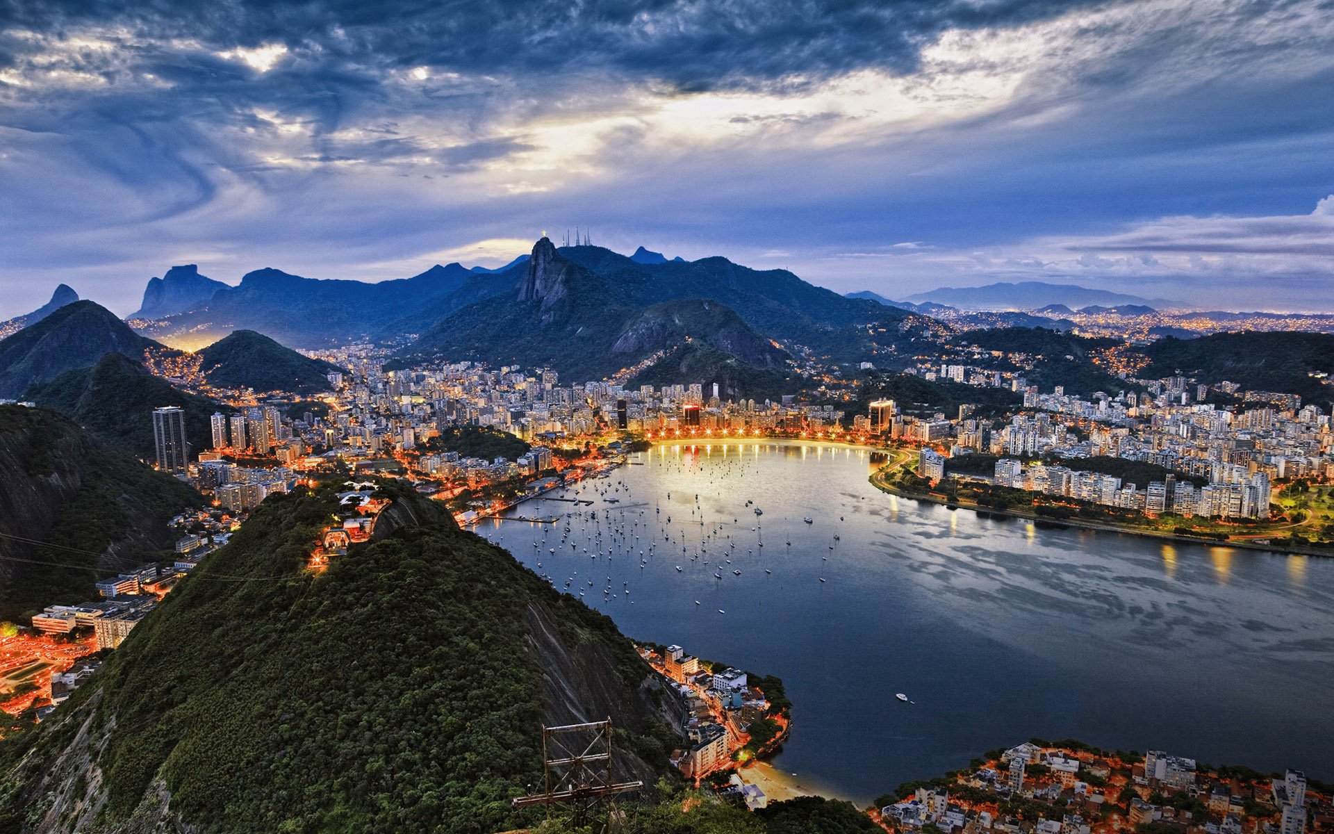 brasile rio de janeiro guanabara baia città