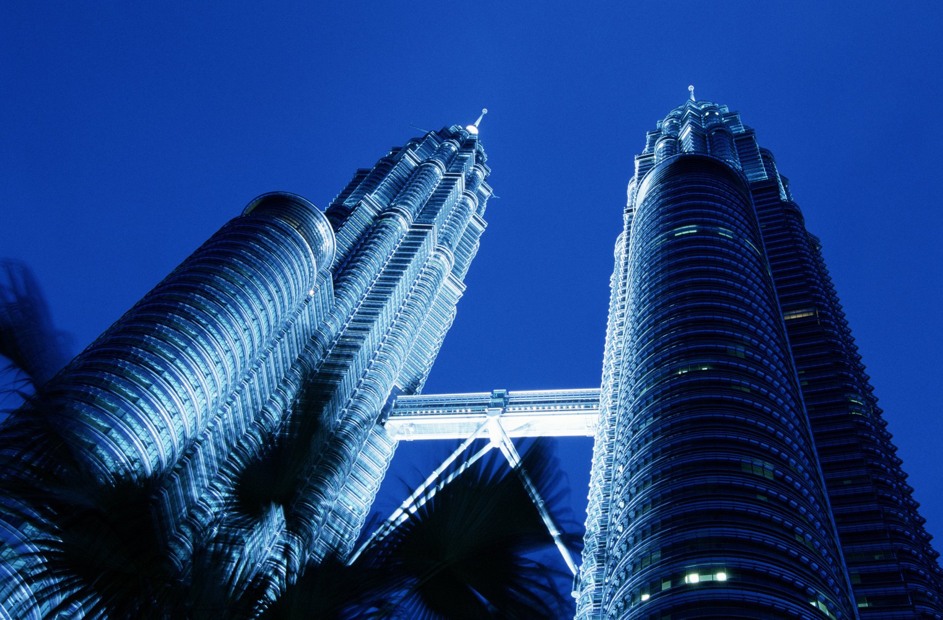 malaysia twin building sky