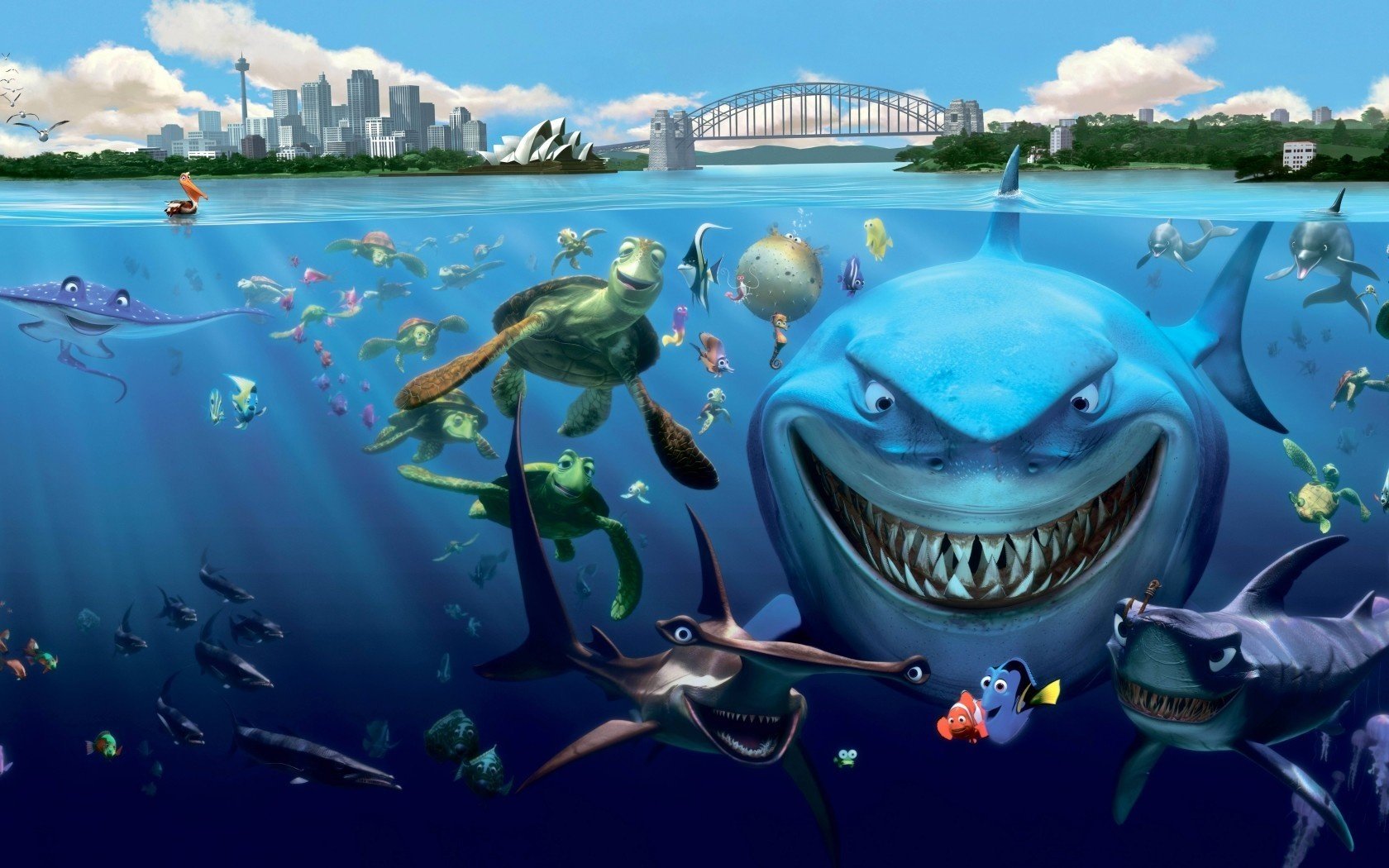 finding nemo sous-marin dessin animé