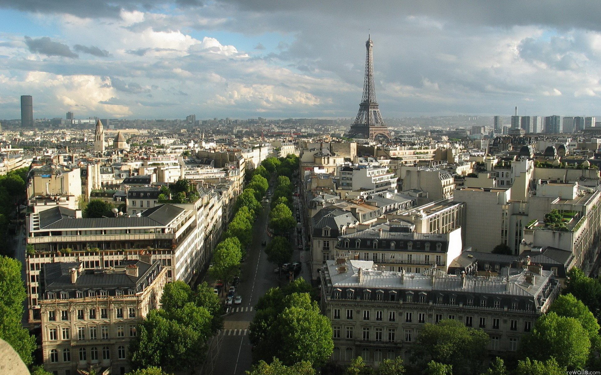 france paris tour eiffel ville rues