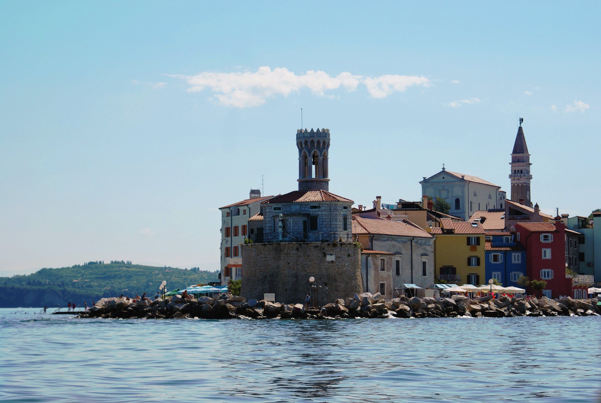 mare slovenia pirano città