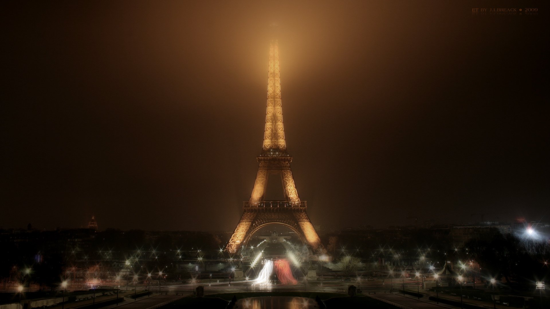 stadt paris eiffelturm nacht foto bild verarbeitung