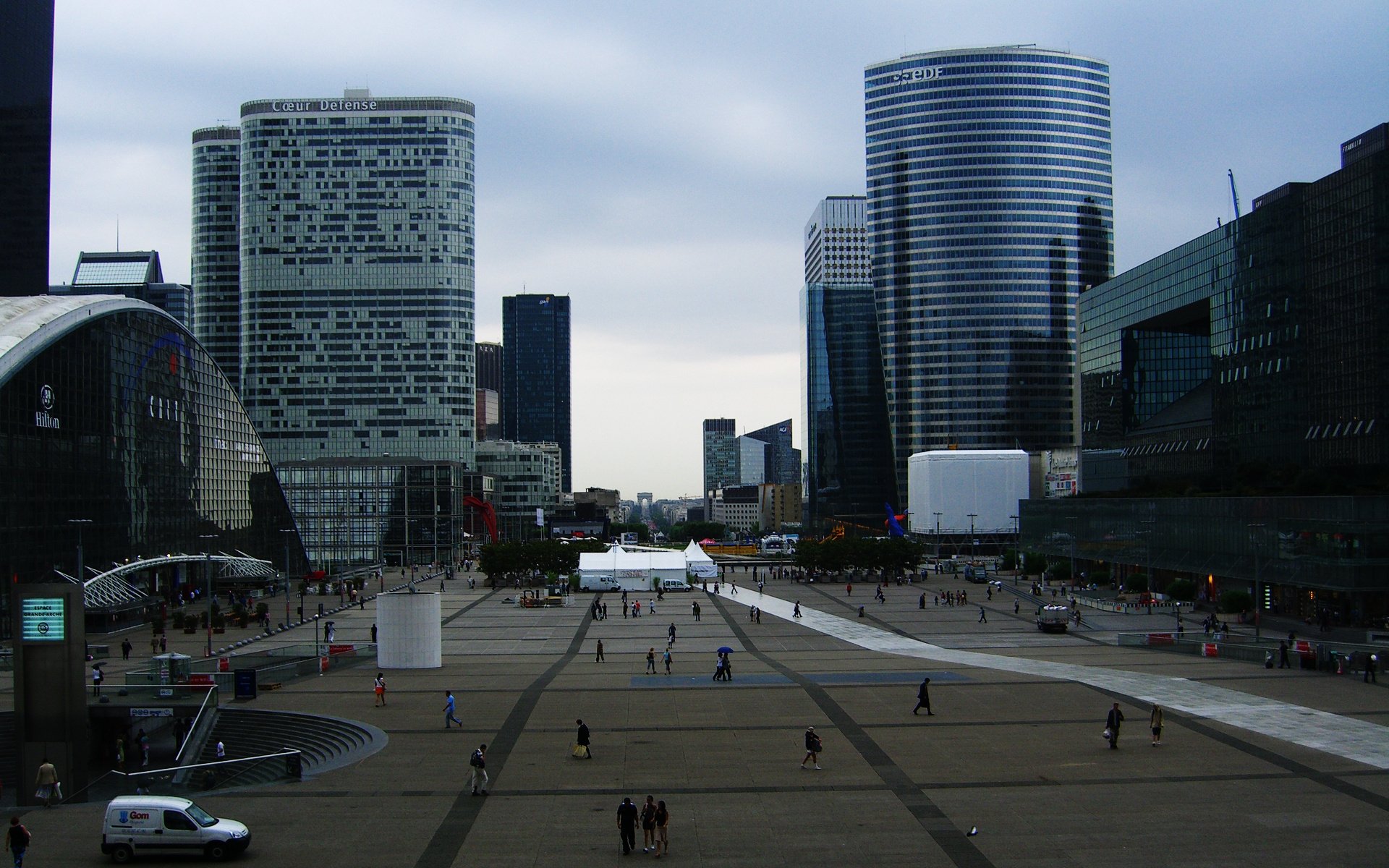 parís francia edificios personas