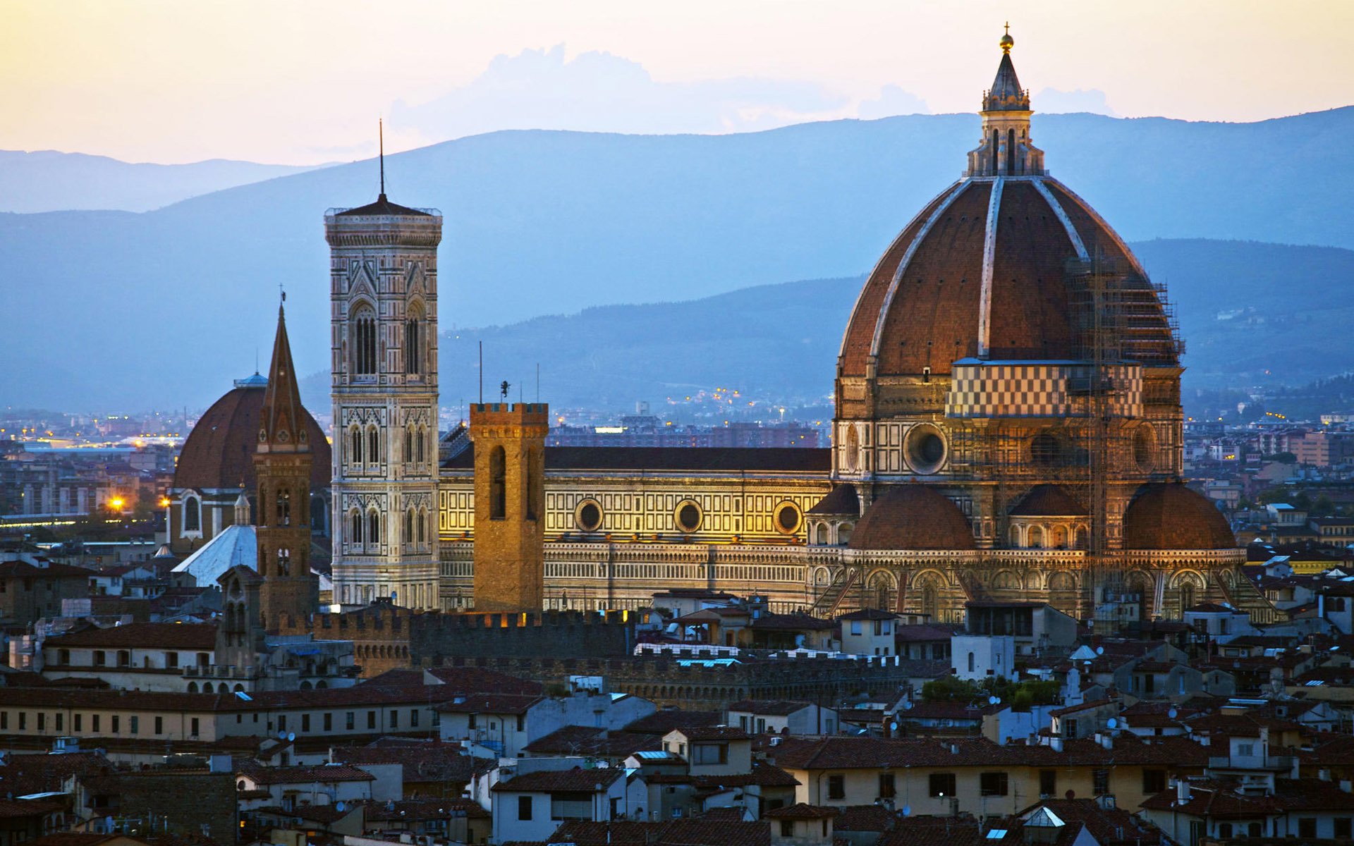 italia firenze cattedrale case santa maria del fiore