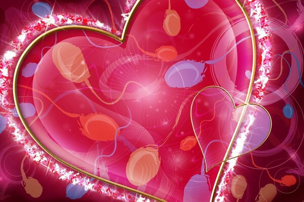 Valentine with nimble spermatozoa