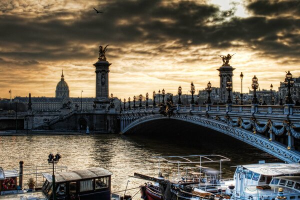 Puente Alejandro 3 en Francia