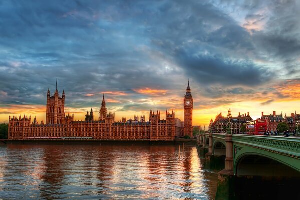 Londres du soir-beauté maximale