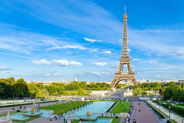 Foto della Torre Eiffel a Parigi