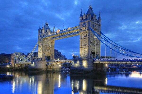 Tower Bridge on the River Thames