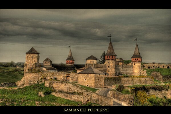 Imagen del castillo Kamianets-podilsky