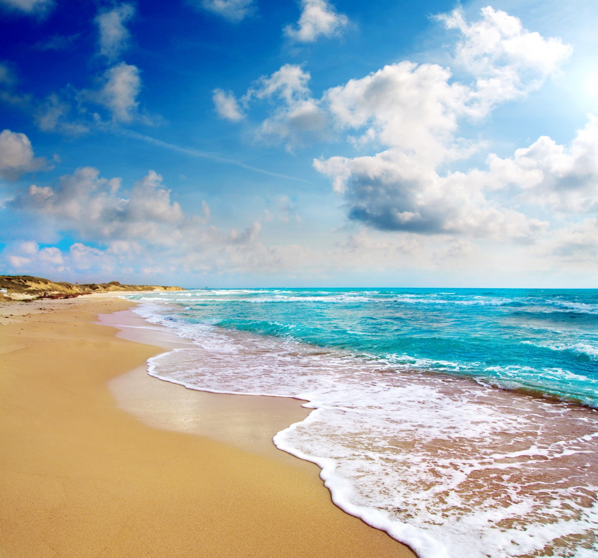 rain beach emerald coast blue sea australia ocean summer