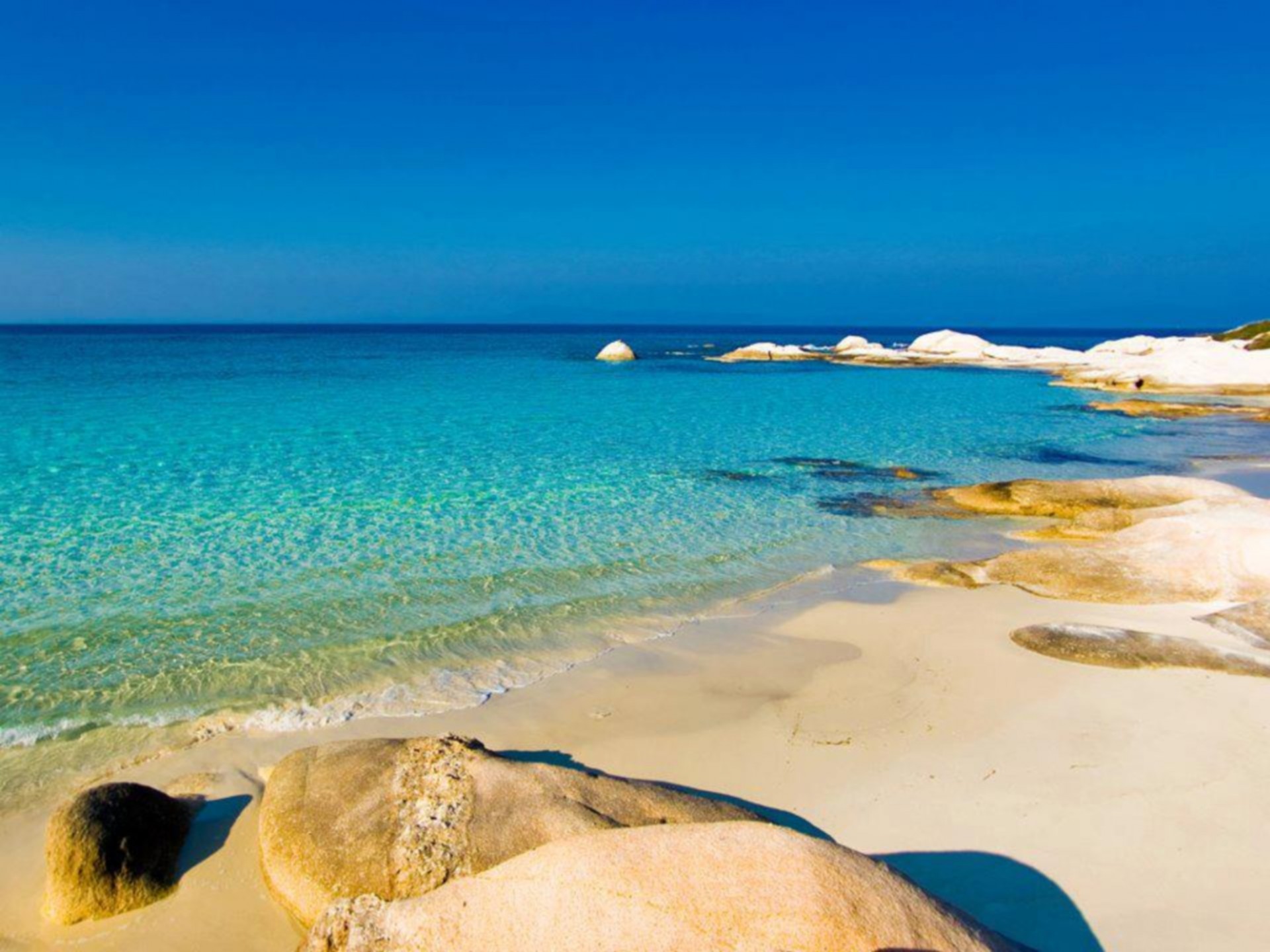 sand horizont strand ufer blau meer