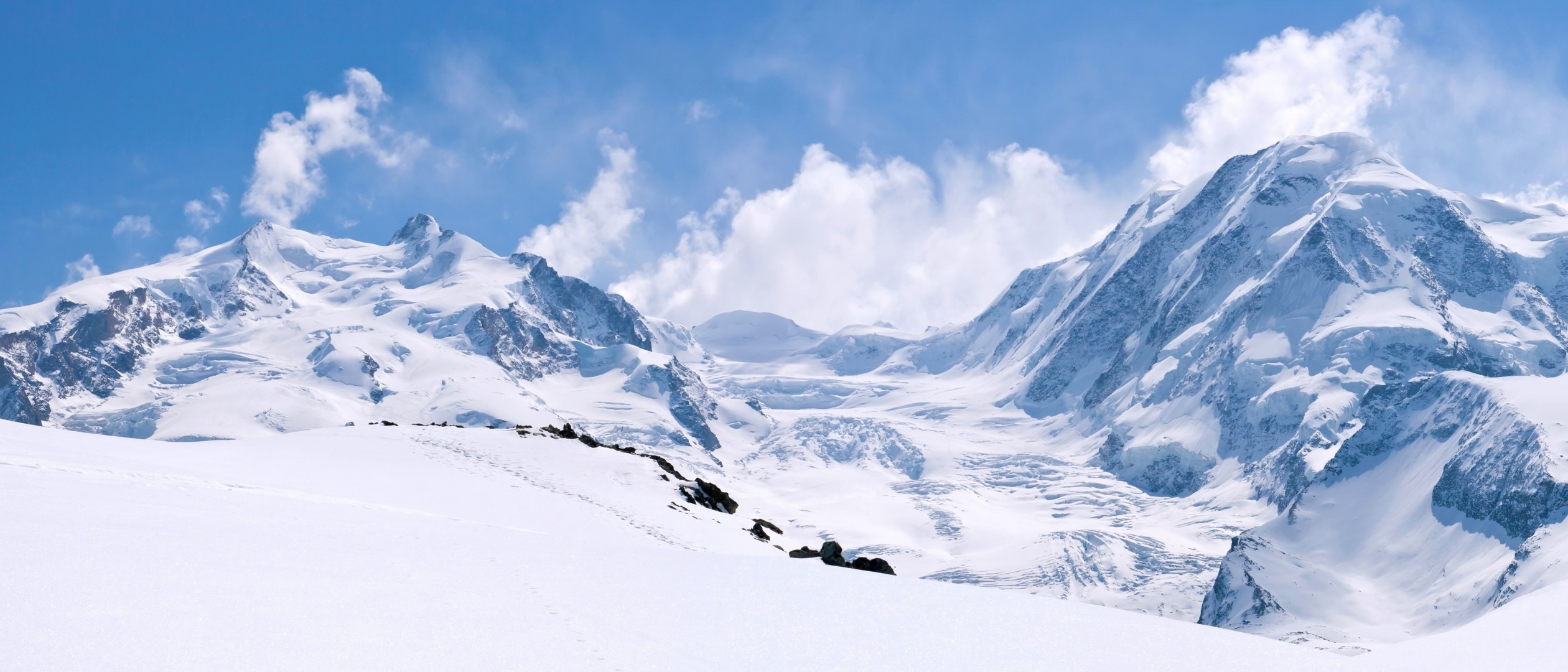 paesaggio nuvole natura cielo neve montagne inverno rocce