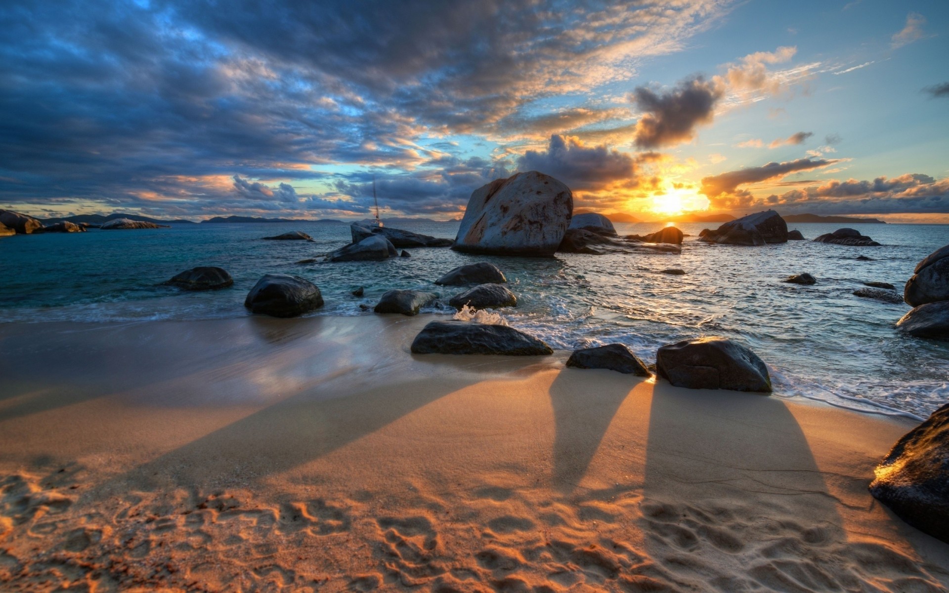 himmel schatten sand natur