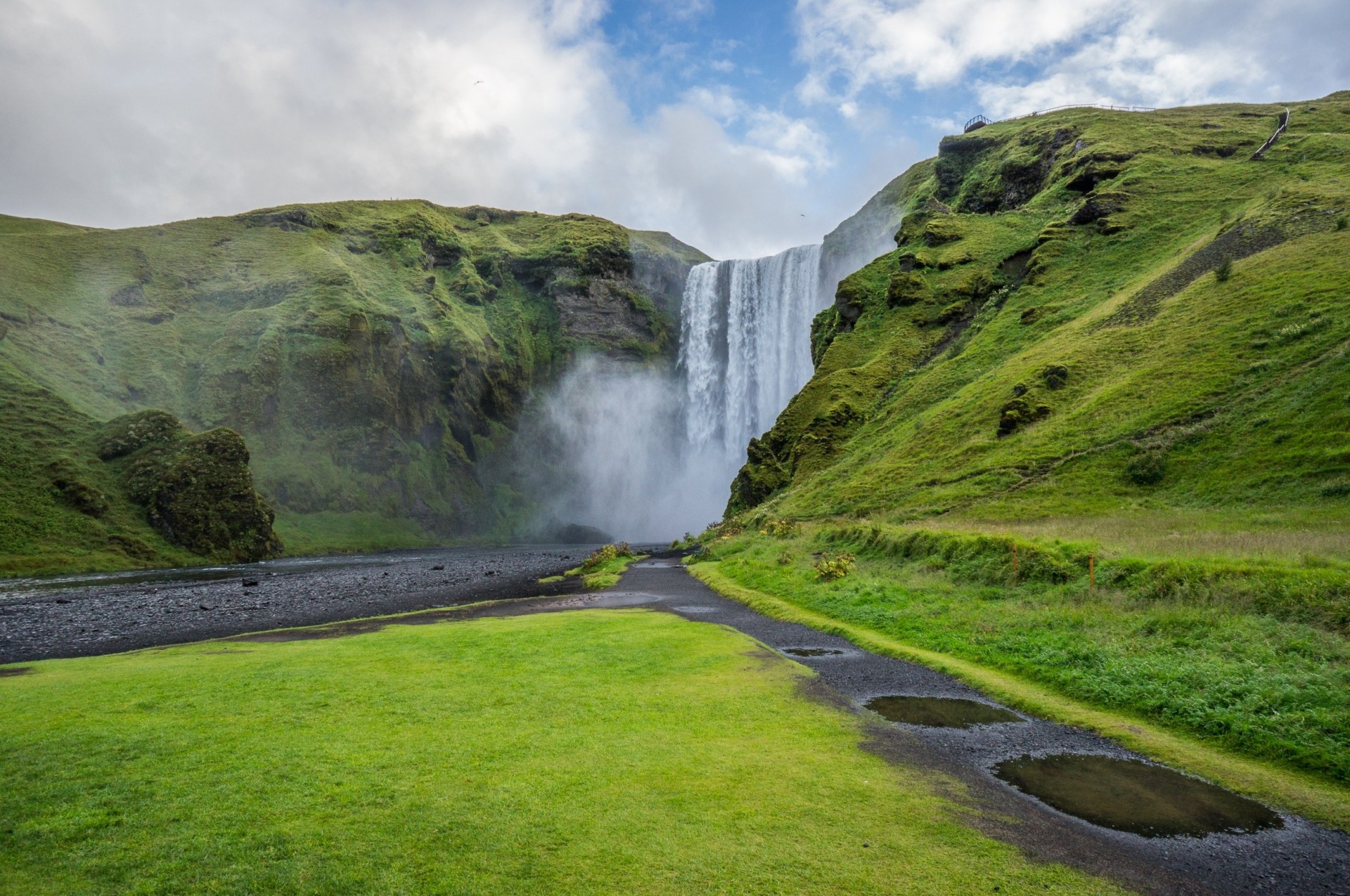 cascade de skogafoss skogafoss islande