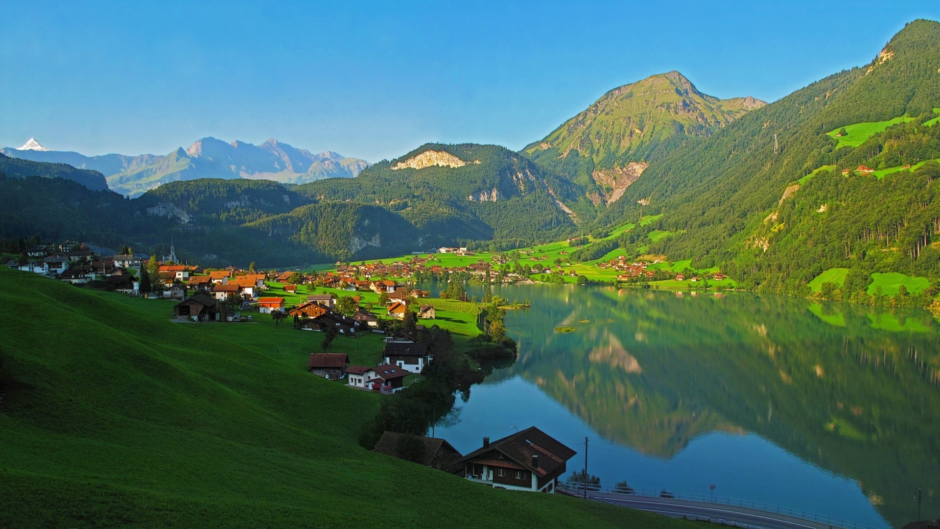 schweiz berge landschaft