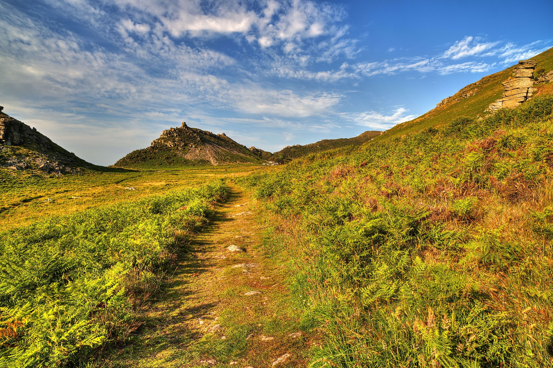 großbritannien landschaft exmoor