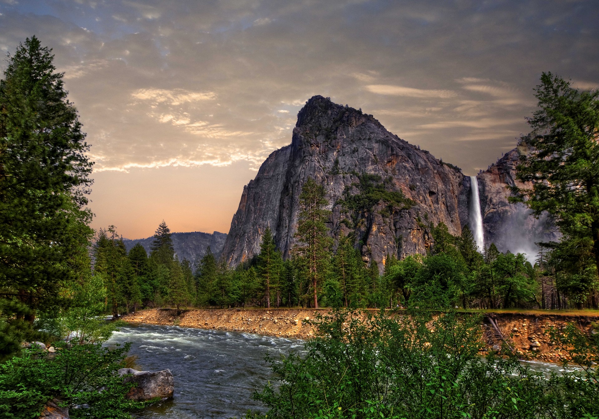 états-unis paysage parc national de yosemite