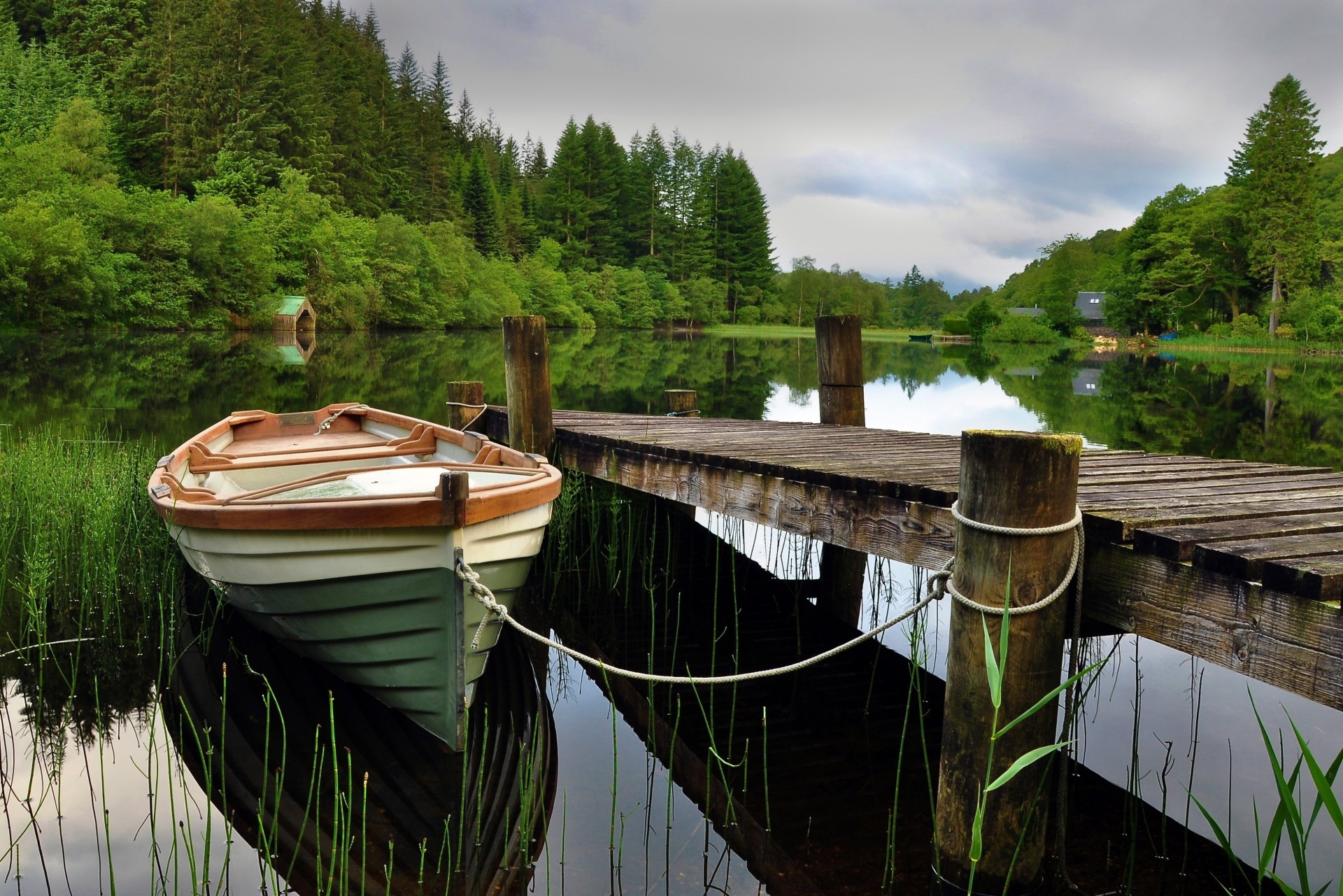 see landschaft yachthafen boot