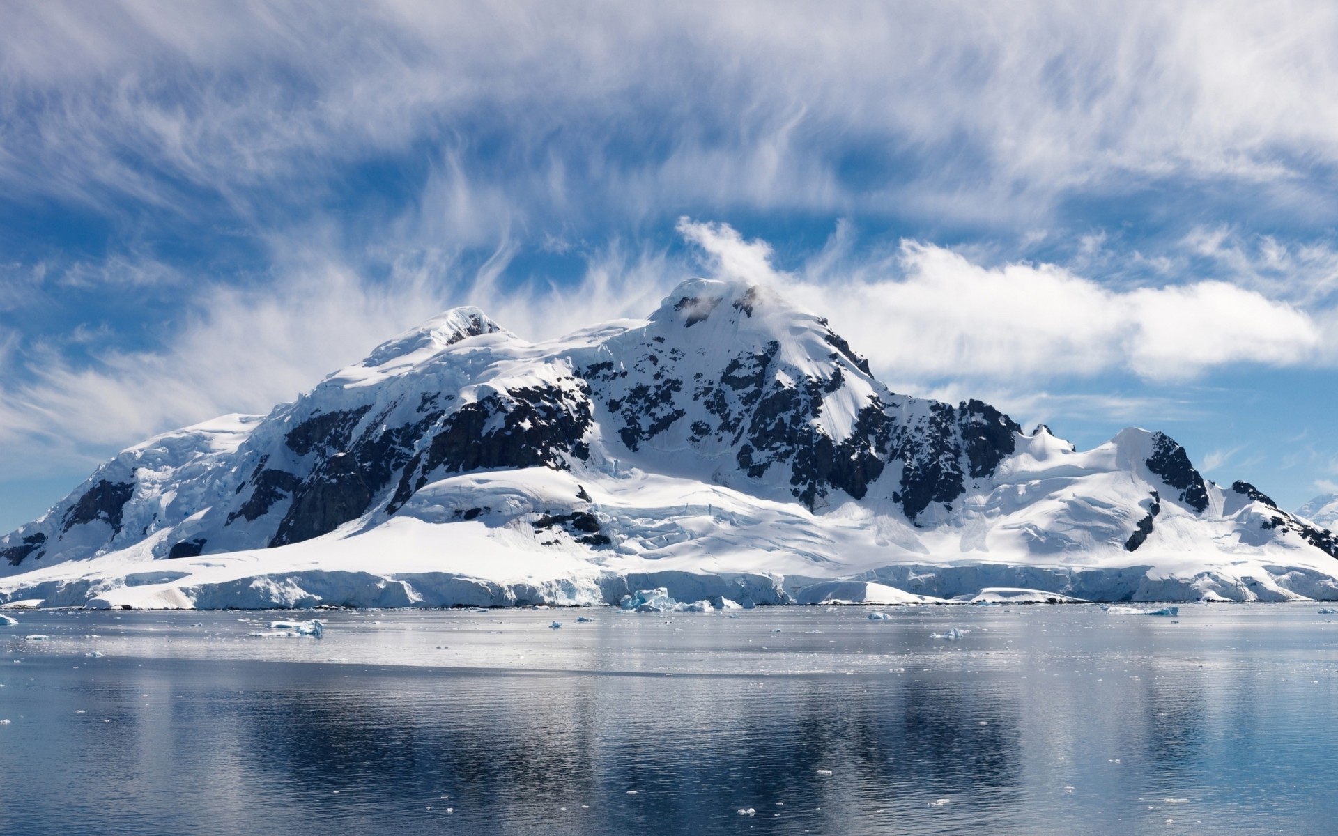 freschezza freddo ghiaccio gelo nuvole top montagne cielo fusione